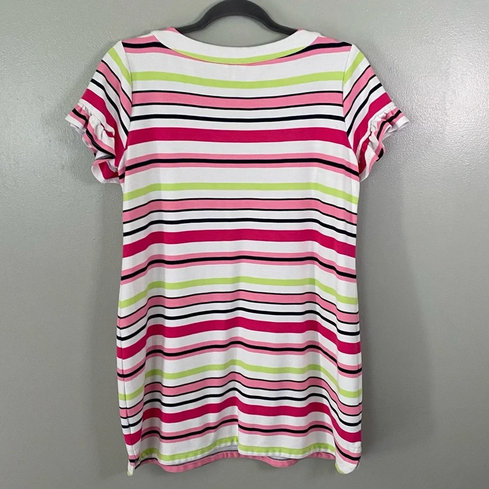 Crown&Ivy Watermelon Stripe Dress - Picture 7 of 7